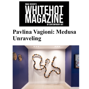 Pavlina Vagioni White Hot Magazine Interiew